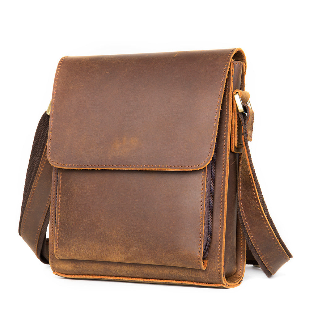 Leather Travel Crossbody Bag