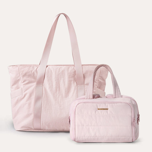 Crush Toiletry Bag & Zora Tote Travel Set