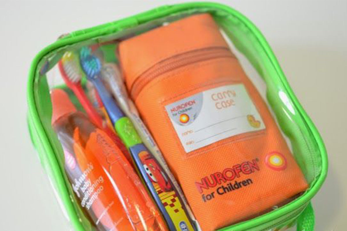 TSA Approved Clear Toiletry Bag - Quart Size 3-1-1 Liquids Toiletries