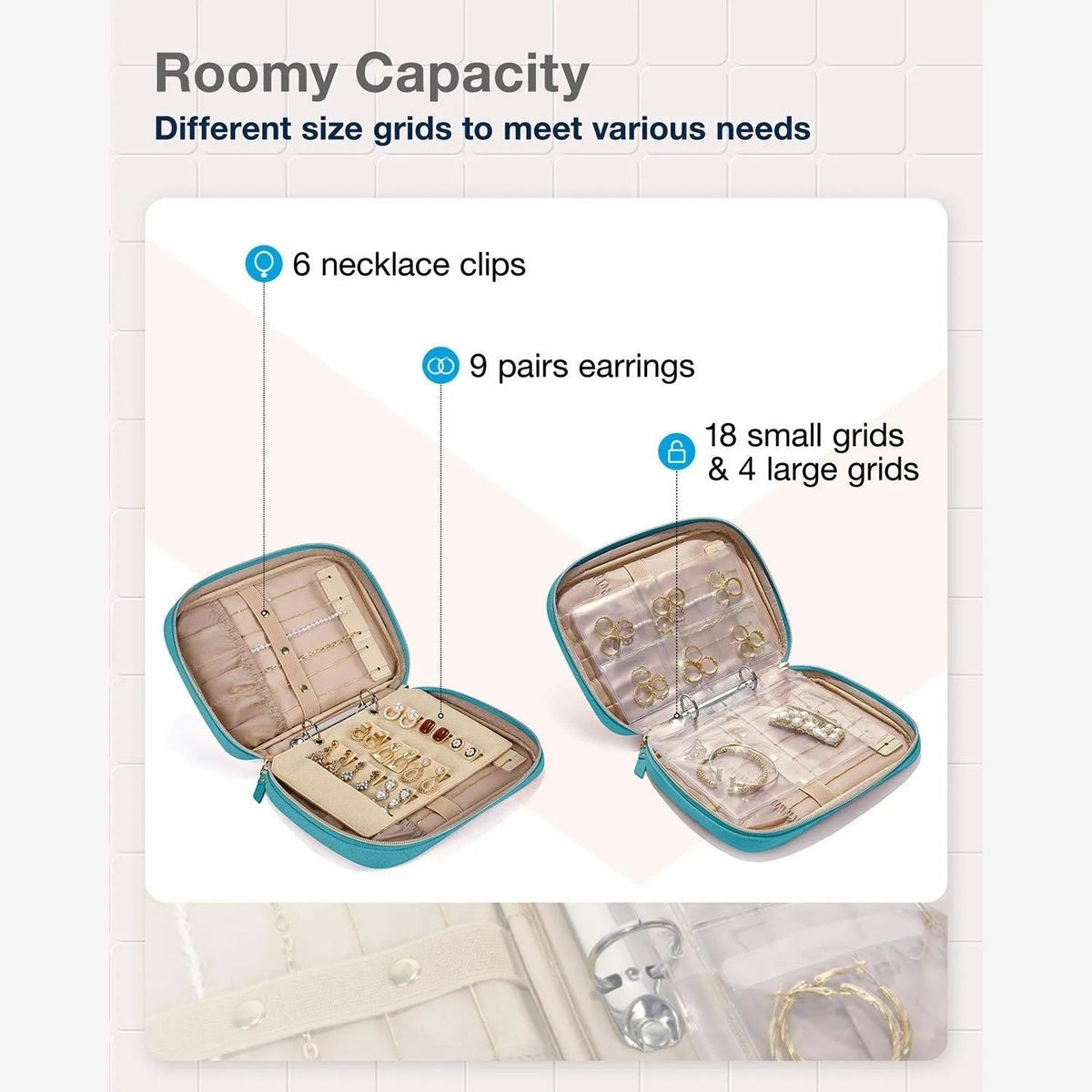 (FREE GIFT)Dazzling Jewelry Organizer