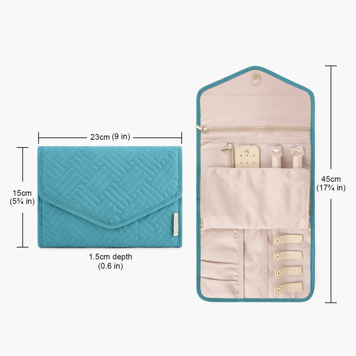 (FREE GIFT)Peri Folding Jewelry Organizer
