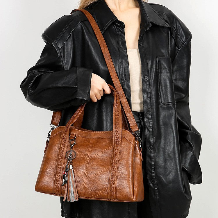 Vintage Travel Crossbody Bag