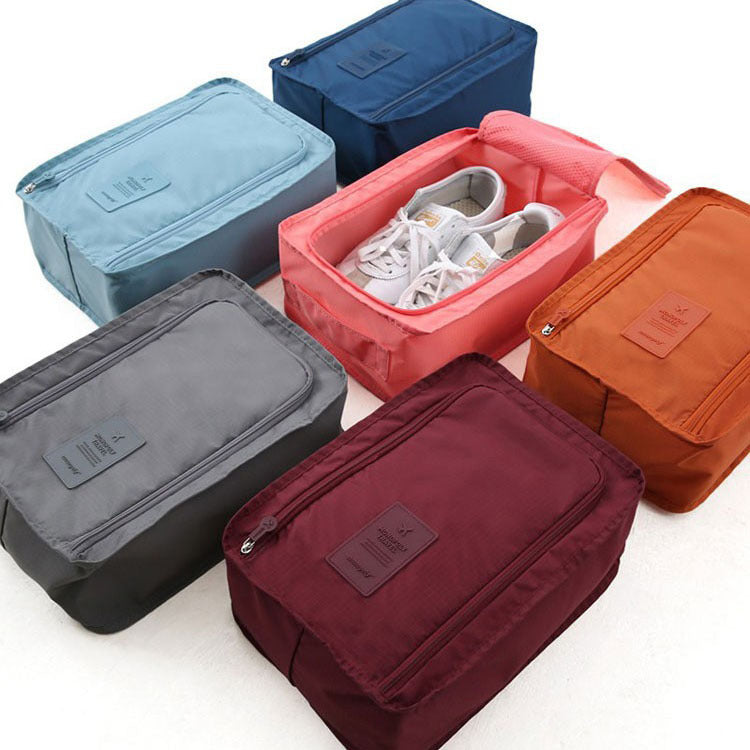 Portable Folding Small Shoe Bag Travel Storage Bag Shoes Storage Bag Multifunctional Waterproof Beach Travel Shoe Bag - image 3