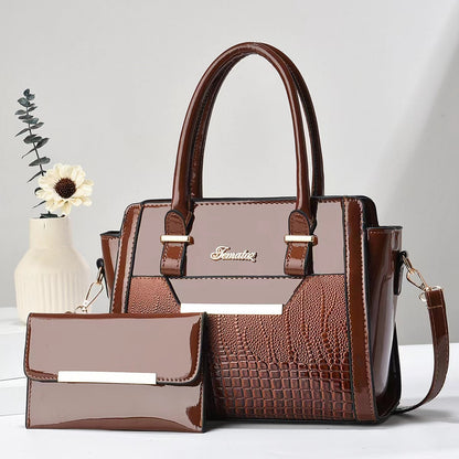 Leather Travel Tote Bag