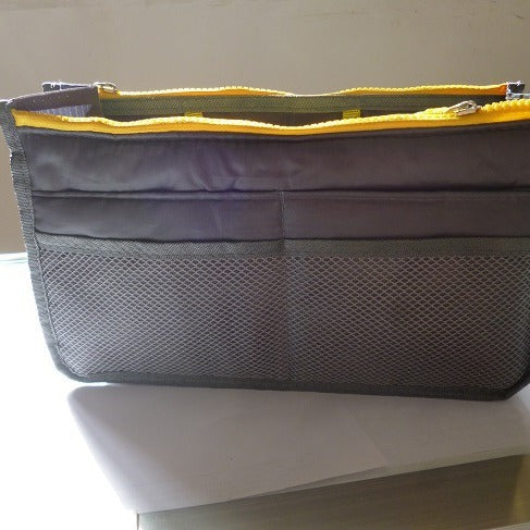 Storage Bag New Large Portable Double Zipper Multi-Function Bag Medium Bag Organizer Korean Style Toiletry Bag Liner Bag - image 3