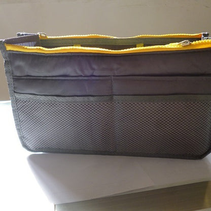 Storage Bag New Large Portable Double Zipper Multi-Function Bag Medium Bag Organizer Korean Style Toiletry Bag Liner Bag - image 3