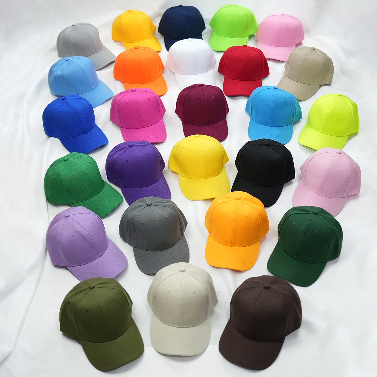 Solid Color Baseball Cap Outdoor Advertising Cap Cap Cap Light Board Cap Curved Brim Hip Hop Hat Men's and Women's Sun Hat Travel - image 1