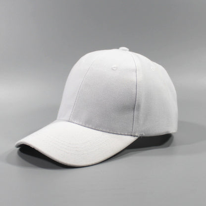 Solid Color Baseball Cap Outdoor Advertising Cap Cap Cap Light Board Cap Curved Brim Hip Hop Hat Men's and Women's Sun Hat Travel - image 4