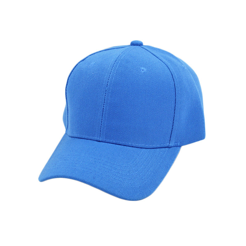 Solid Color Baseball Cap Outdoor Advertising Cap Cap Cap Light Board Cap Curved Brim Hip Hop Hat Men's and Women's Sun Hat Travel - image 5