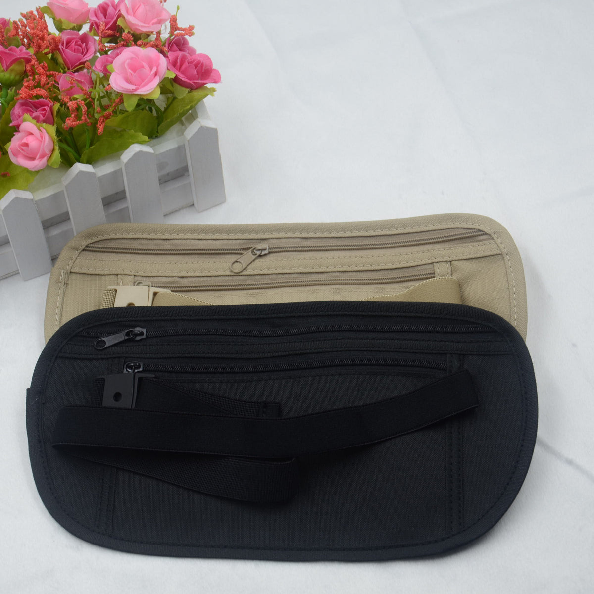 Outdoor Close-Fitting Sports Waist Bag, Anti-Theft Running Bag for Carrying Mobile Phones, Multifunctional Passport Bag, Can Add Logo - image 3