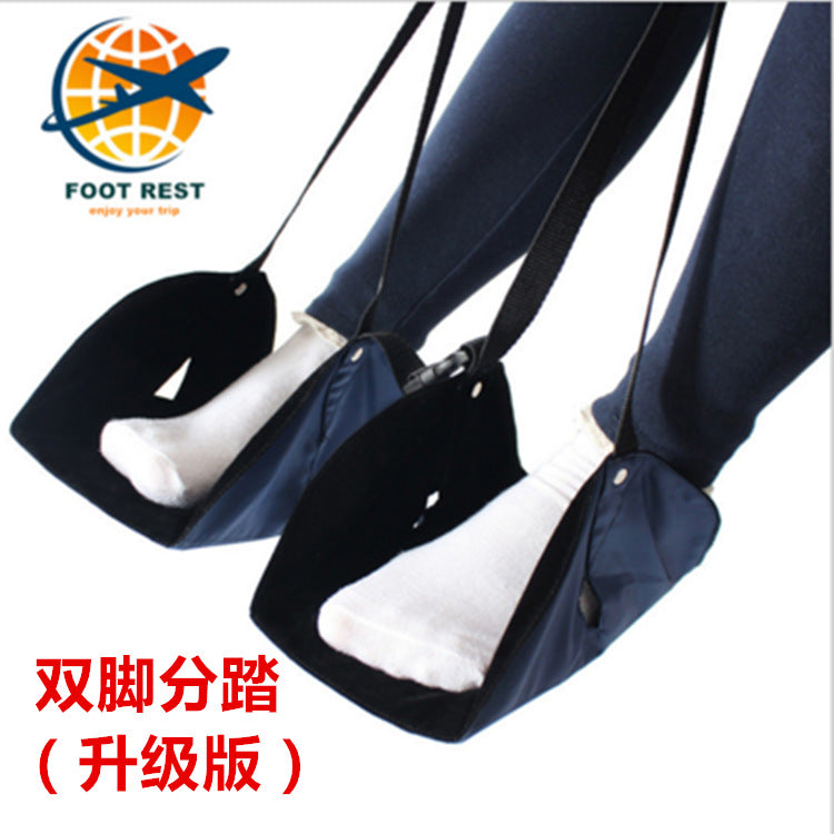 Foreign trade long-distance travel aircraft hammock foot pad aircraft foot swollen foot rest hammock foot hanging foot pedal supplies - image 2