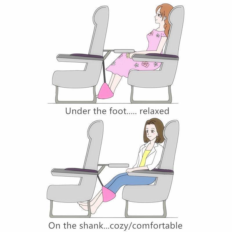 Foreign trade long-distance travel aircraft hammock foot pad aircraft foot swollen foot rest hammock foot hanging foot pedal supplies - image 4