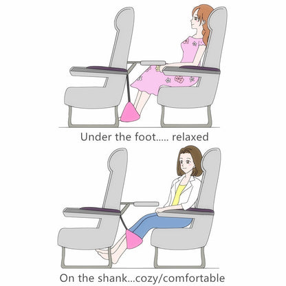 Foreign trade long-distance travel aircraft hammock foot pad aircraft foot swollen foot rest hammock foot hanging foot pedal supplies - image 4