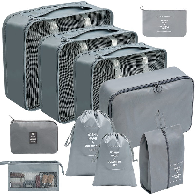 Travel Storage Bag Seven-Piece Set, High-Quality Cross-Border Popular Item, Business Trip Luggage Clothing Organization and Classification Storage Set - image 4