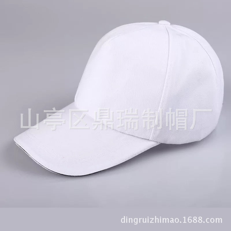 Advertising cap travel cap printed logo net cap red volunteer baseball cap embroidered cap hat wholesale - image 3
