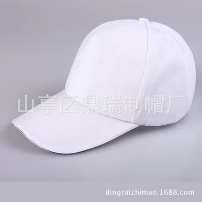 Advertising cap travel cap printed logo net cap red volunteer baseball cap embroidered cap hat wholesale - image 3