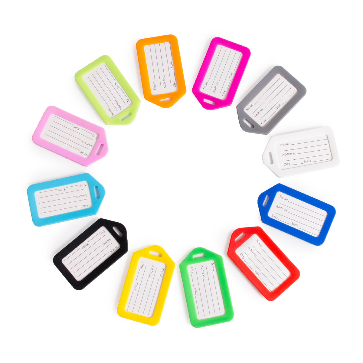 Spot plastic luggage tag label brand name logistics brand luggage case check-in listing aircraft card boarding pass - image 5