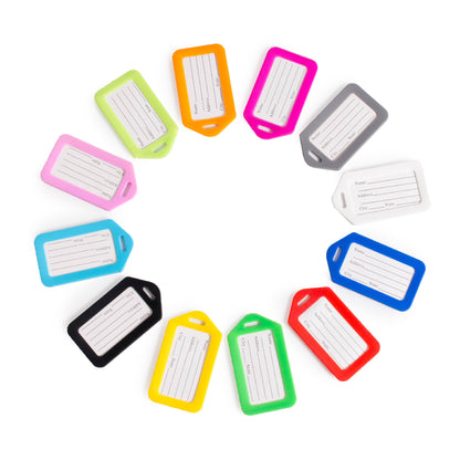 Spot plastic luggage tag label brand name logistics brand luggage case check-in listing aircraft card boarding pass - image 5