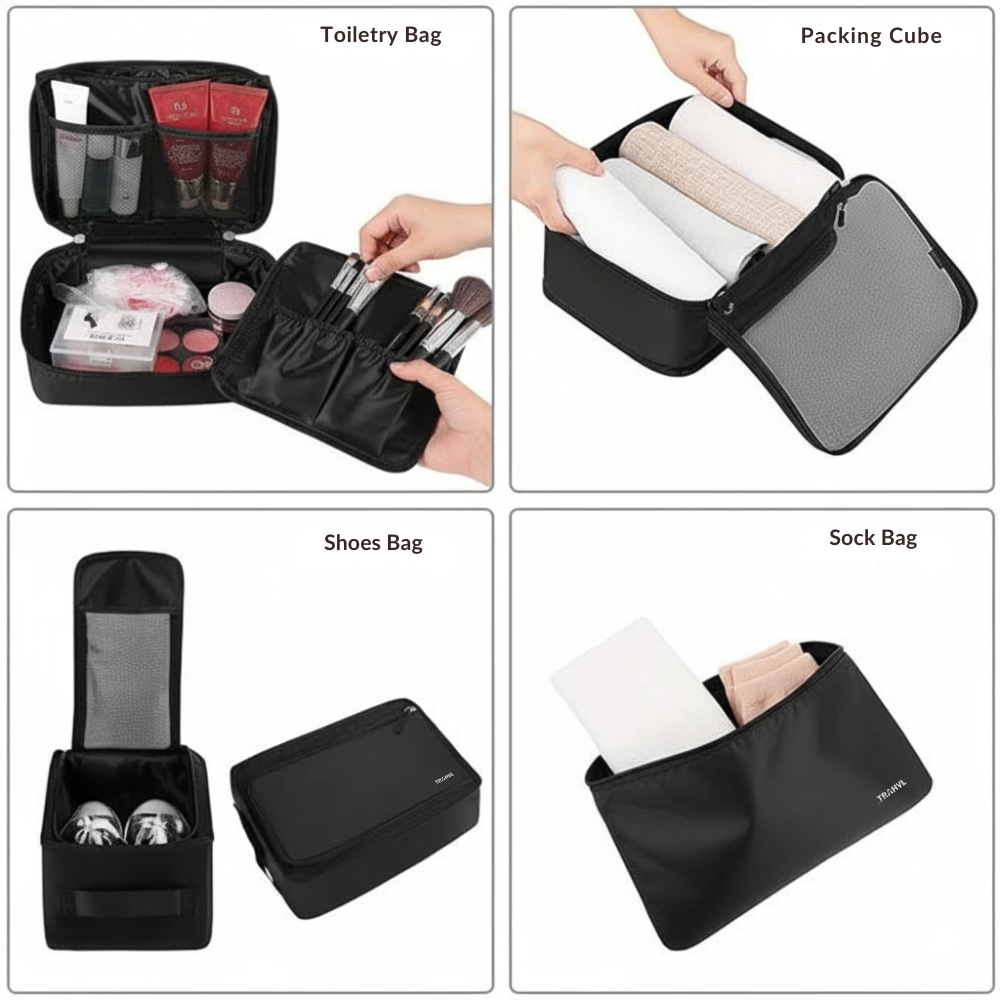 Trahvl™ 8 Piece Packing Cubes