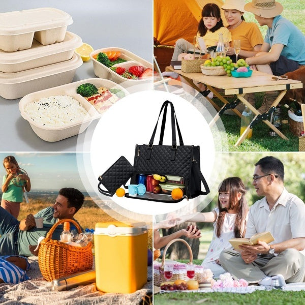 Insulated Travel Tote Bag