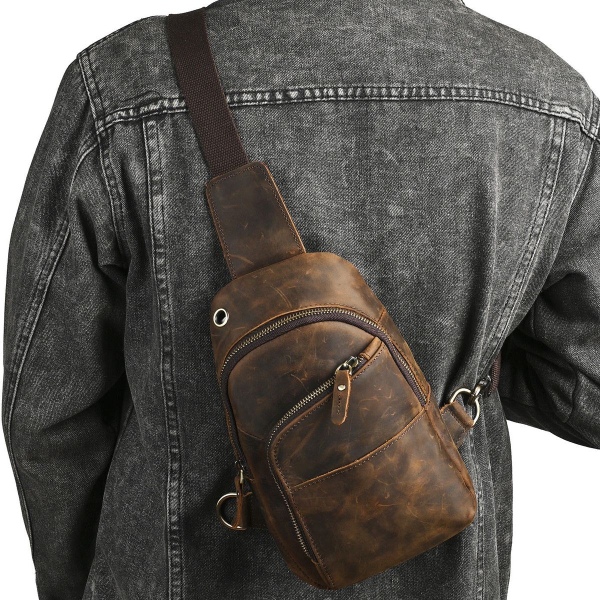 Retro Travel Crossbody Bag