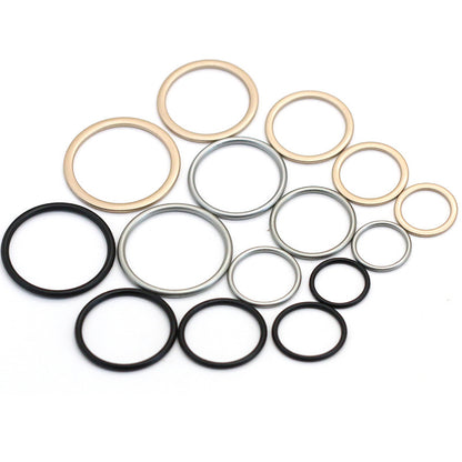 Factory metal ring flat ring button ring button clothing luggage accessories hardware accessories - image 1