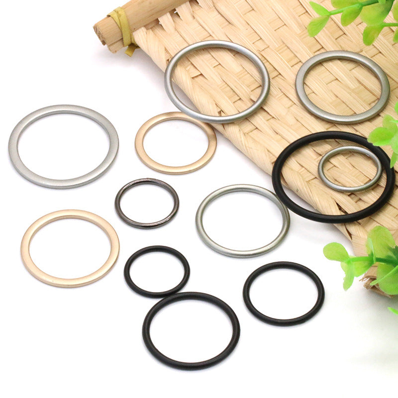 Factory metal ring flat ring button ring button clothing luggage accessories hardware accessories - image 3