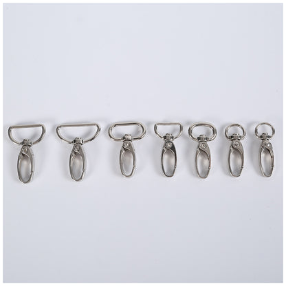 Ready-Stock Bag Accessories Small Lobster Clasp Wallet Metal Lobster Clasp Key Clothing Luggage Coin Rotating Hook Clasp - image 5