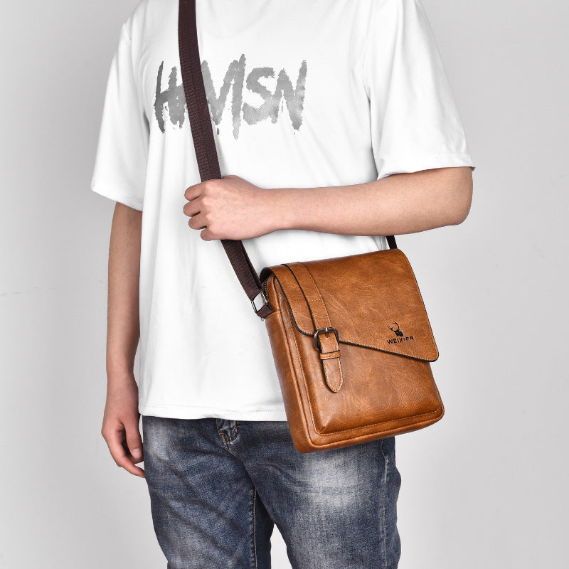 Retro Travel Crossbody Bag
