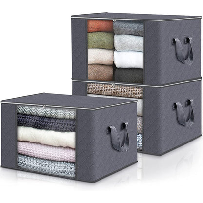 Carefully Selected Non-Woven Storage Bags, Sealed, Dust-Proof and Moisture-Proof, Thickened Packing Bags for Clothes and Quilts, Moving Essentials, Storage Boxes - image 1