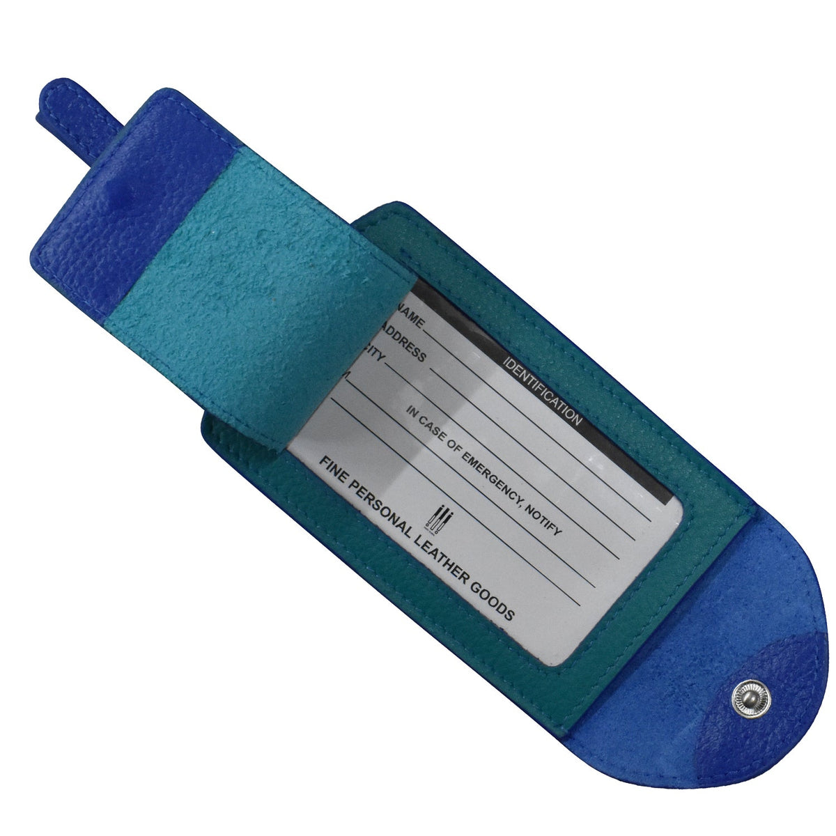 6225 LUGGAGE TAG WITH SNAP
