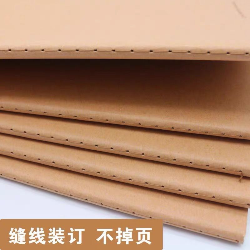 Brown Packing Paper Cover 16K Student Homework Book Lined Book Math English Language Error Correction Book Classroom Notes - image 3
