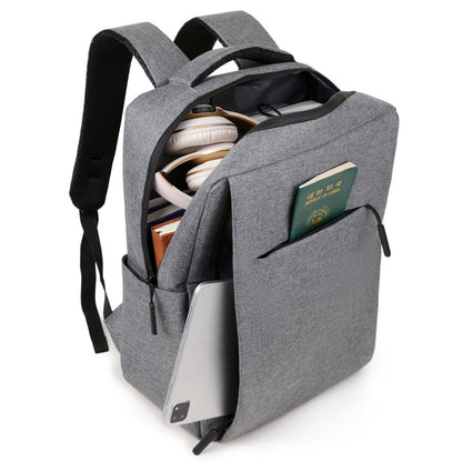 Business Backpack Men's Computer Bag Multifunctional Backpack Large Capacity Travel Bag Thickened Backpack Gift with Logo Printing - image 3