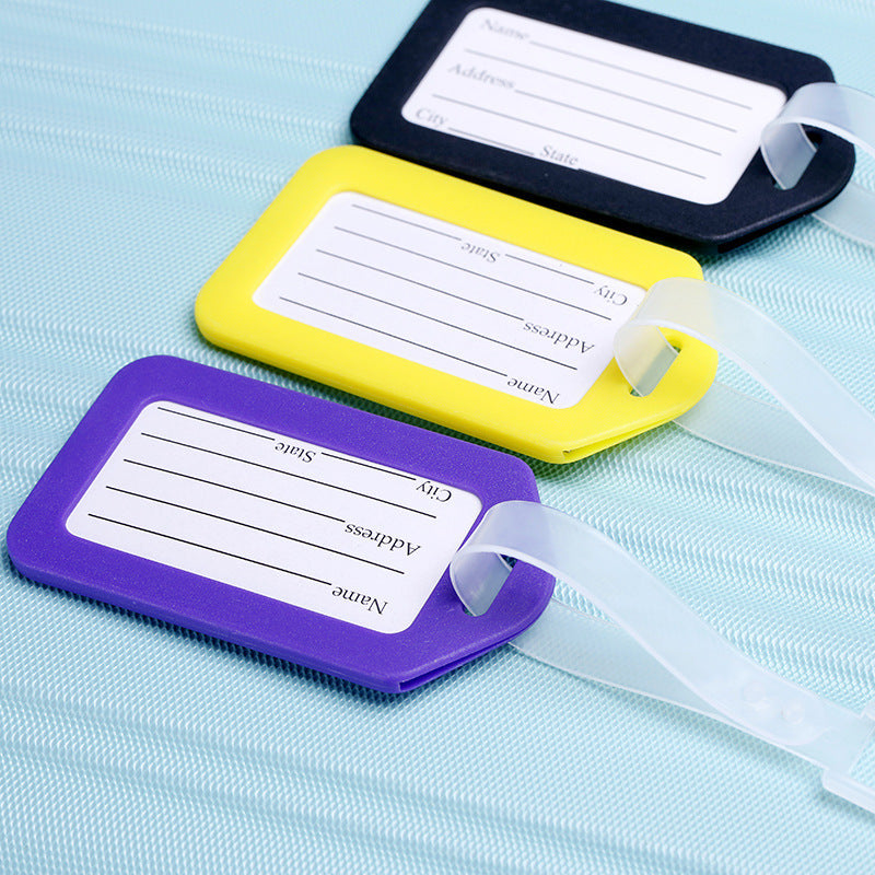 Luggage Tags, Plastic Checked Baggage Labels, Hang Tags, Card Holders, Boarding Tags, Outdoor Travel Hang Tags, Factory Direct Sales - image 4
