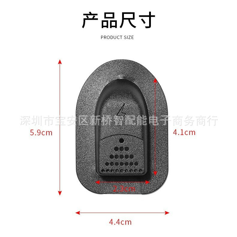 luggage accessories backpack buckle usb extension cord external data interface plastic case mobile phone extension charging cable - image 2