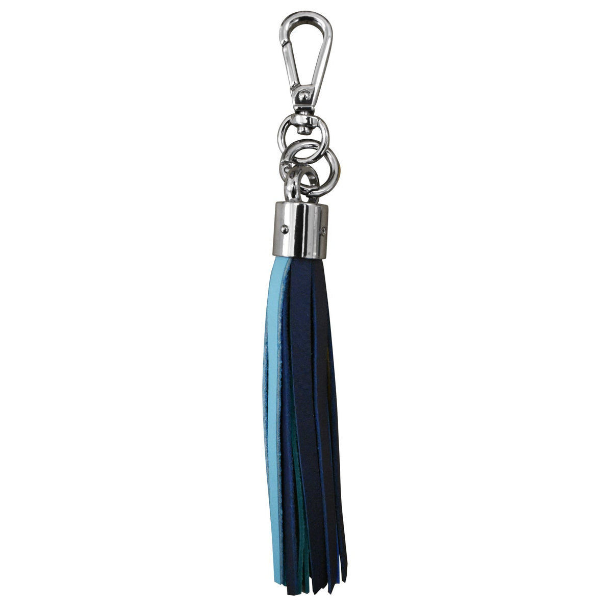 6 INCH LEATHER TASSEL KEYCHAIN
