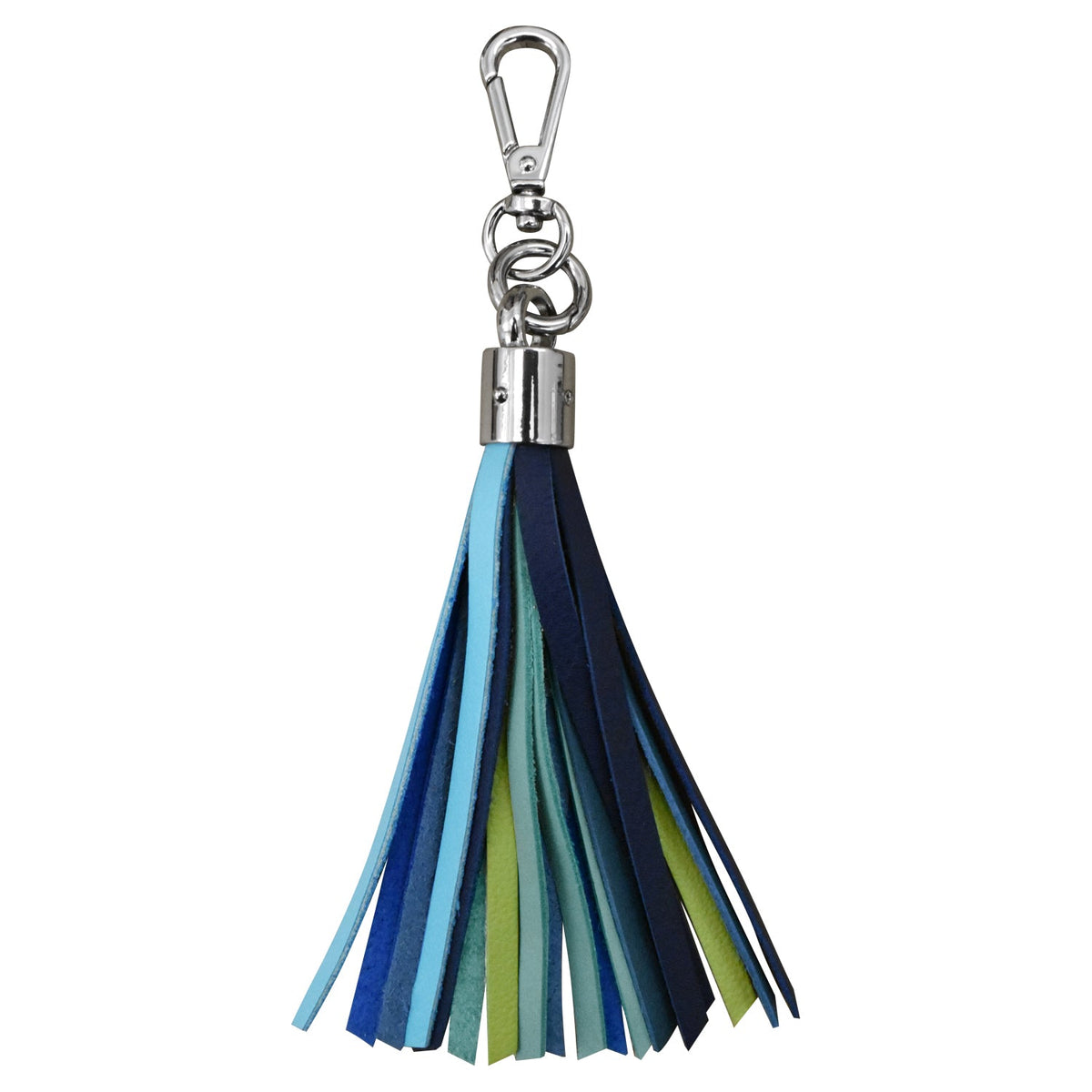6 INCH LEATHER TASSEL KEYCHAIN