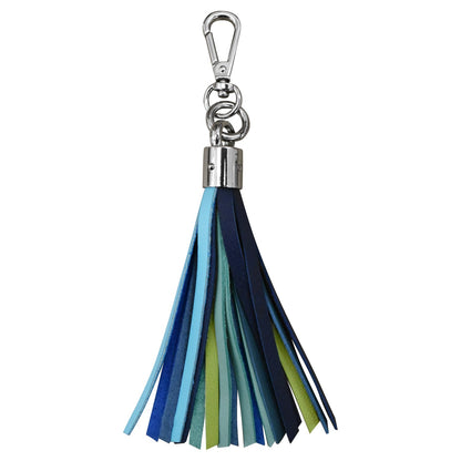 6 INCH LEATHER TASSEL KEYCHAIN
