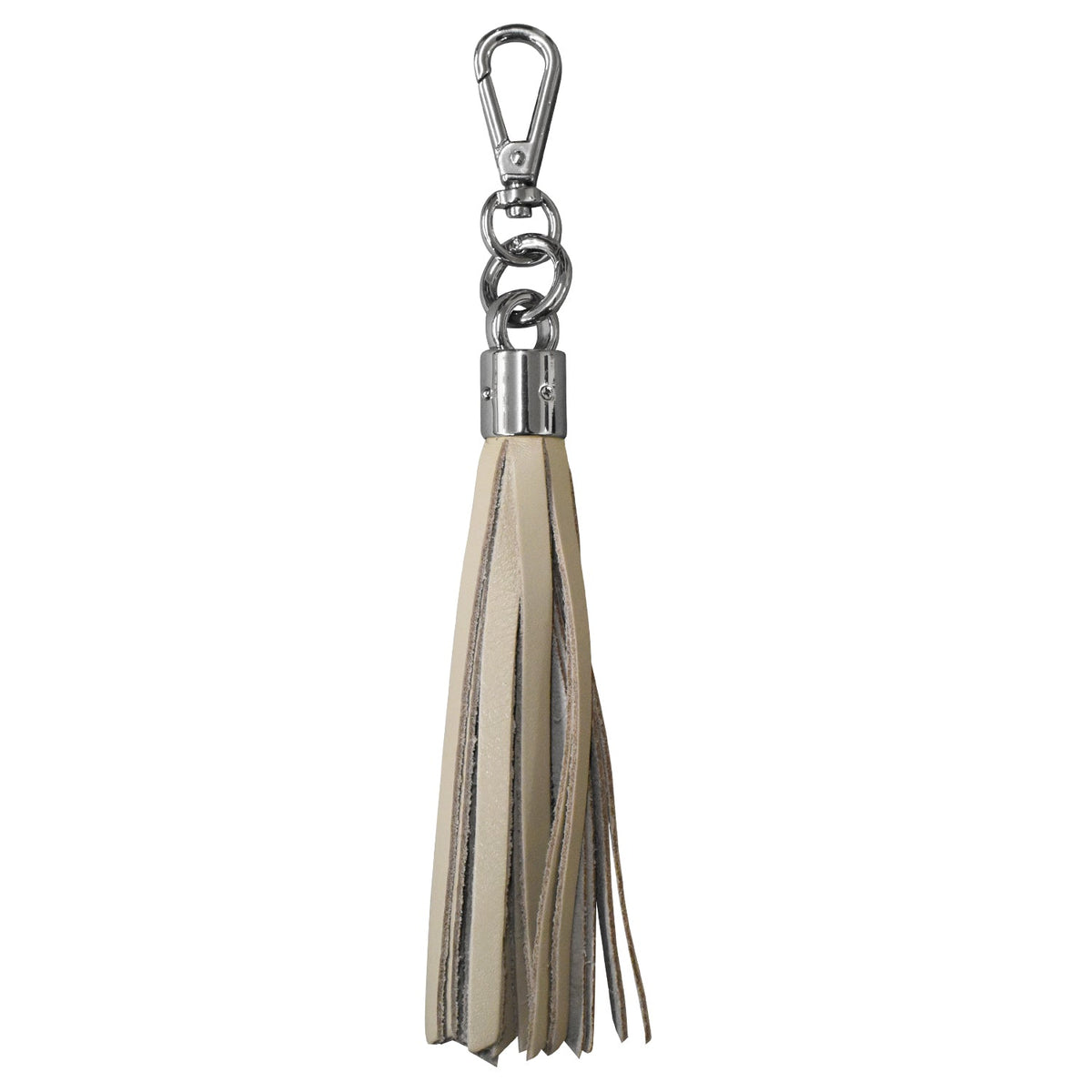 6 INCH LEATHER TASSEL KEYCHAIN