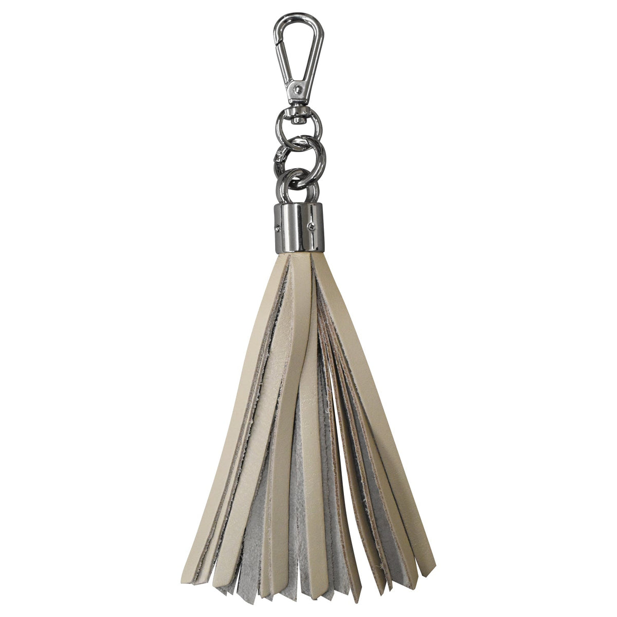 6 INCH LEATHER TASSEL KEYCHAIN