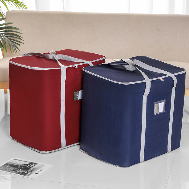 Storage Bag for Moving, Large Capacity, Waterproof and Moisture-Proof, Double-Layer Thickened Oxford Cloth Luggage Bag, Wholesale Storage from Manufacturer - image 2