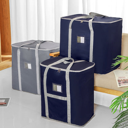 Storage Bag for Moving, Large Capacity, Waterproof and Moisture-Proof, Double-Layer Thickened Oxford Cloth Luggage Bag, Wholesale Storage from Manufacturer - image 3