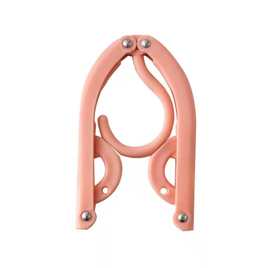 Multifunctional Magic Travel folding clothes hanger portable retractable travel business trip home clothes hanger factory direct supply - image 5