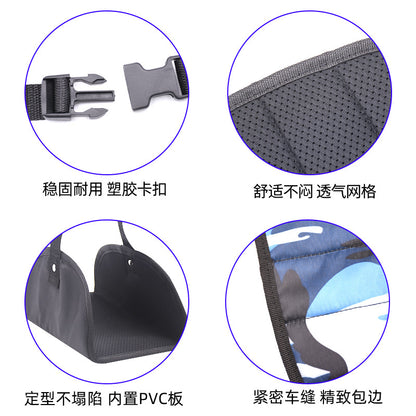 Foot Rest Mat High-speed Rail Foot Hammock Travel Accessories Foot Hanging Mat Aircraft Foot Pad Portable Foot Hanging Mat Mattress Strap - image 4