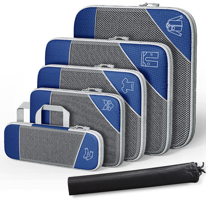 Amazon New Travel Storage Bag Set Luggage Organiser Portable Belt Net Compressible Portable Storage Bag - image 2