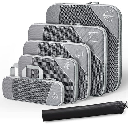Amazon New Travel Storage Bag Set Luggage Organiser Portable Belt Net Compressible Portable Storage Bag - image 3