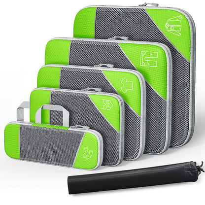 Amazon New Travel Storage Bag Set Luggage Organiser Portable Belt Net Compressible Portable Storage Bag - image 4