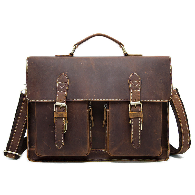Leather Travel Crossbody Bag