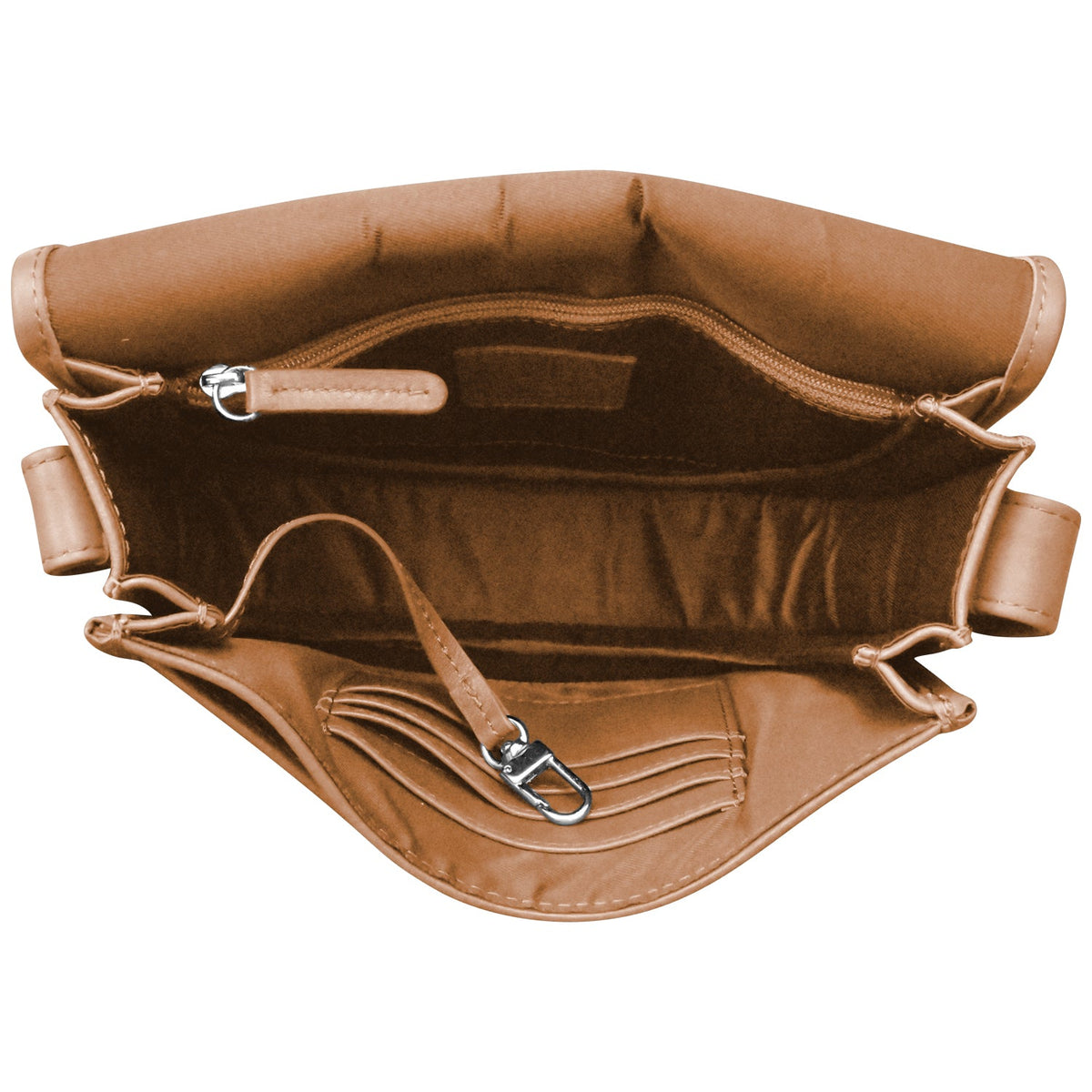 TURN-LOCK ROUND BOTTOM CROSSBODY