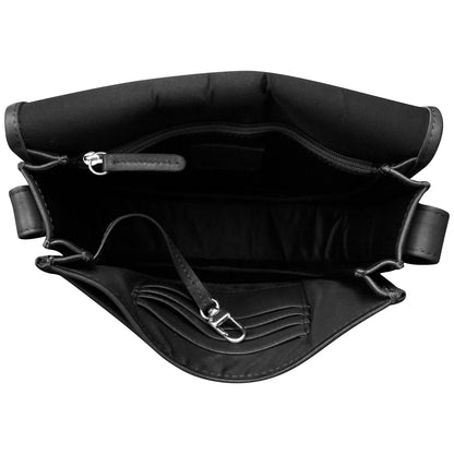 TURN-LOCK ROUND BOTTOM CROSSBODY